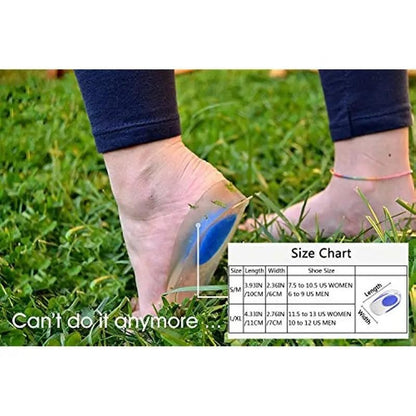 Dual Defense Heel Pack (2 Pair Orthopedic Heel Pad + 1 Pair Heel Protector)