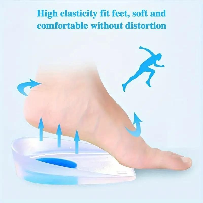 Dual Defense Heel Pack (2 Pair Orthopedic Heel Pad + 1 Pair Heel Protector)