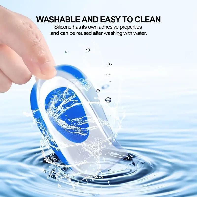 Dual Defense Heel Pack (2 Pair Orthopedic Heel Pad + 1 Pair Heel Protector)